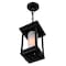 Cwi Lighting Granville 1 Light Black Outdoor Hanging Light 0412P7-1-101 - alternate 6